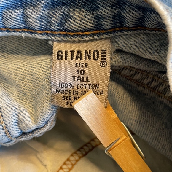 Vintage 80's/90's Gitano Acid Washed Hi-Rise Mom Jeans Size 28 - Picture 13 of 15